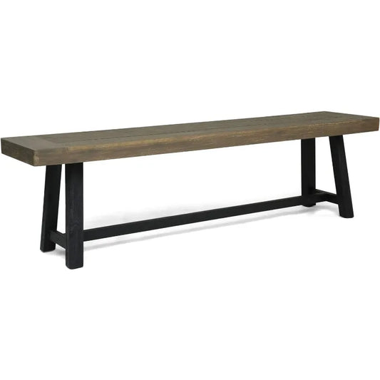 Christopher Knight Home Toby Outdoor Acacia Wood Bench - TodaysEssentialHomeDecor